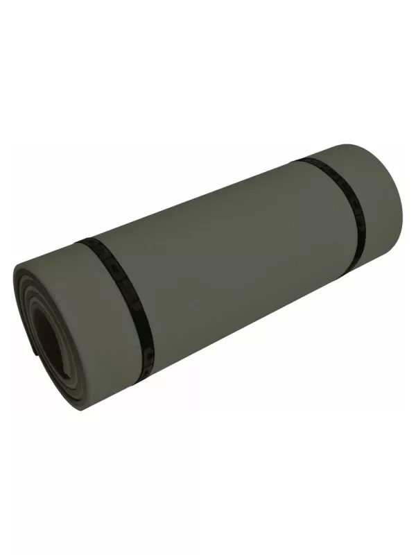 Туристический коврик-пенка ISOLON (Изолон) Optima Light S10 удлинённый 200 × 60 см серый-хаки