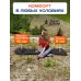 Надувной матрас односпальный со встроенным насосом черный